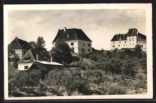 AK Leibnitz, Blick nach Schloss Seggau