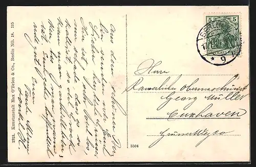 AK Berlin, Kaiser-Friedrich-Museum mit Fussgängern