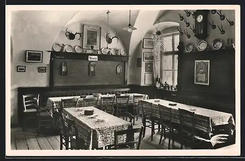 AK Weltenburg, Restaurant Klosterschenke mit Bierstüberl