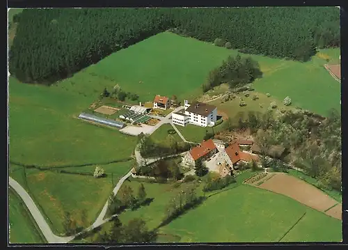 AK Weihersmühle, Blick auf das Fachkrankenhaus vom Flugzeug aus