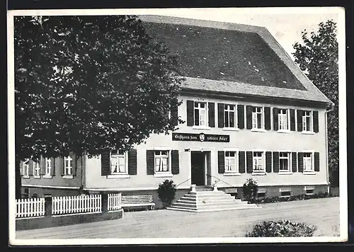 AK Oberried /Schwarzwald, Gasthaus und Pension Zum Adler, Bes.: Alfred Jautz