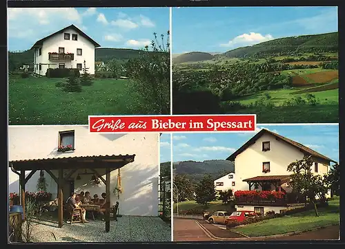 AK Bieber i. Spessart, Pension Haus Ottilie, Ziegelacker 28