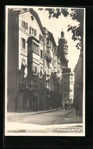 AK Innsbruck, Partie an der Pfarrgasse