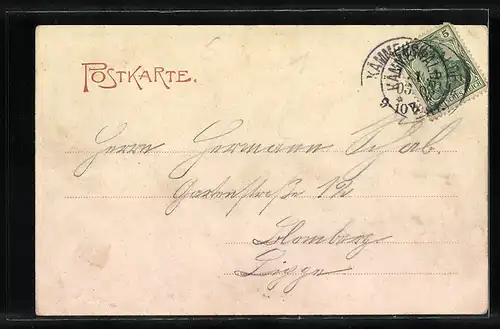 AK Kämmerswalde, Gasthof Kämmerswalde, Kirche, Panorama