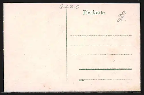 AK Rüdesheim / Rhein, Teilansicht