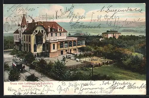 AK Essen-Bredeney a.d. Ruhr, Totalansicht Kurhaus Ruhrstein