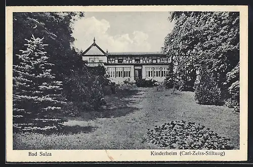 AK Bad Sulza, Kinderheim Carl-Zeiss-Stiftung