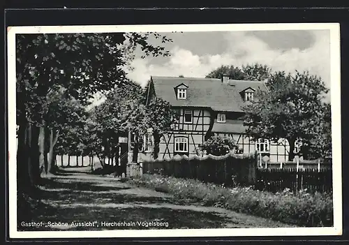 AK Herchenhain /Vogelsang, Gasthof Schöne Aussicht