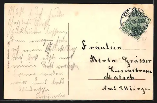 AK Karlsruhe, Neues St. Vincentius-Krankenhaus Vorderansicht