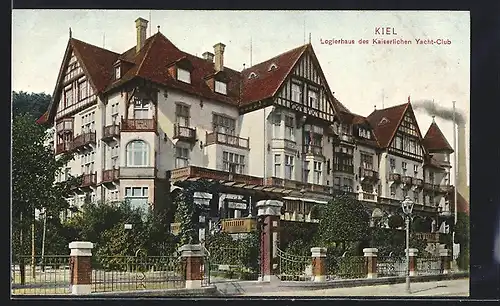 AK Kiel, Logierhaus des Kaiserl. Yacht-Club