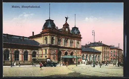 AK Mainz, Hauptbahnhof