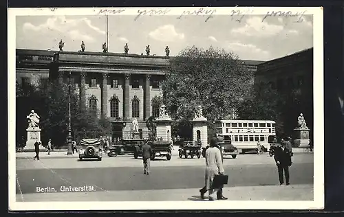 AK Berlin, Blick zur Universität