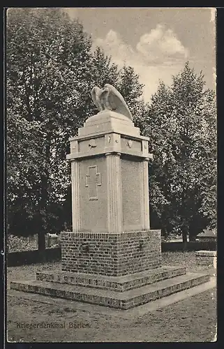 AK Barrien / Syke, Am Kriegerdenkmal
