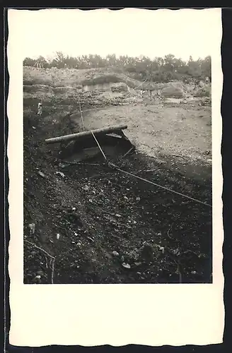 Foto-AK Siggenthal, Ansicht aus dem Steinbruch