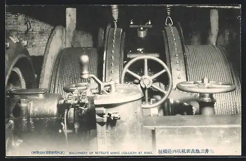 AK Miike, Machinery of Mitsui`s mand colliery