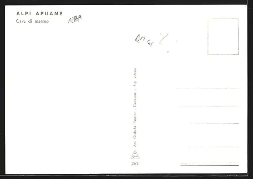 AK Alpi Apuane, Cave di marmo