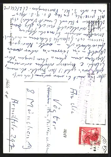 AK Carrara, Bergarbeiter in den Marmorgruben