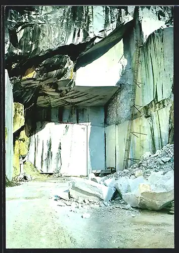 AK Carrara, Leiter in die Marmorbrüche