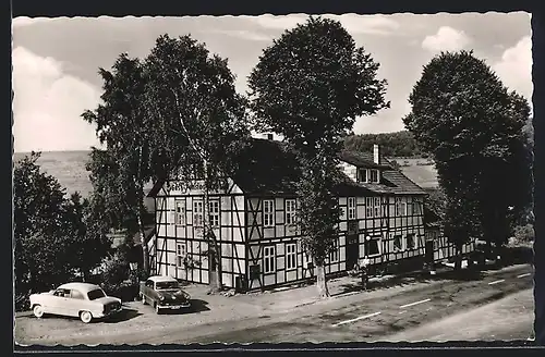 AK Amelith, Gasthaus Zum Sollinger-Wald, Gesamtansicht