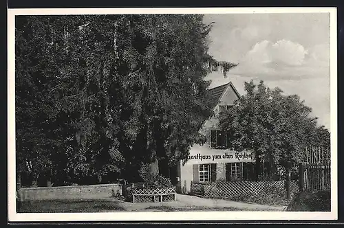 AK Heidelberg, Gasthaus zum alten Kohlhof, Inh. E. Schmidt