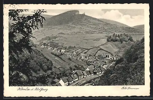 AK Wieda i. Südharz, Ortsansicht aus der Vogelschau