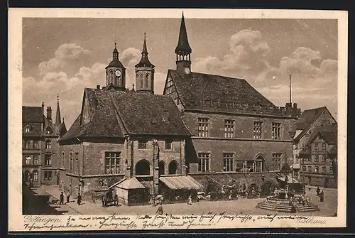 AK Göttingen, Kirche mit Brunnen