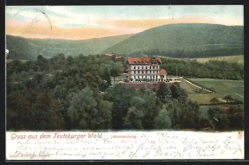 AK Johannaberg /Teutoburger Wald, Ansicht aus der Vogelschau