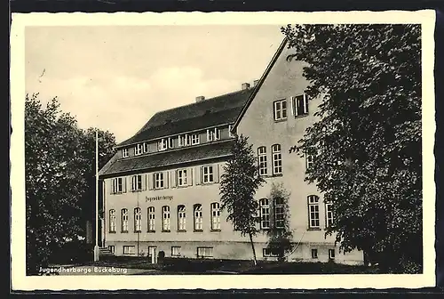 AK Bückeburg, Blick auf die Jugendherberge
