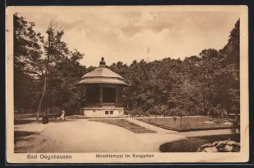 AK Bad Oeynhausen, Musiktempel im Kurgarten