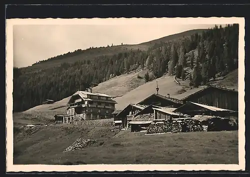 AK Wald im Pinzgau, Ansicht des Alpengasthofes Ronach