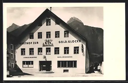 AK Reutte, Gasthof Glocke von Karl v. Wiesenegg