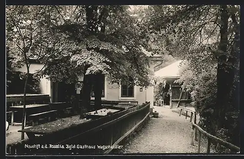 AK Forchtenstein, Neustift an der Rosalia, Gasthaus Wegscheidler