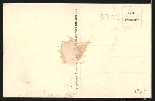 AK Forchtenstein, Neustift an der Rosalia, Gasthaus Wegscheidler