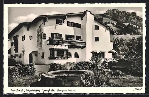 AK Jungholz in Tirol, Langenschwand, Sporthotel Sorgschrofen, Bes. Georg Doser