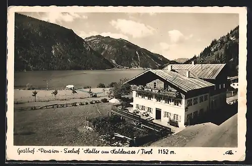 AK Nesselwängle, Haller am Haldensee, Gasthof-Pension Seehof