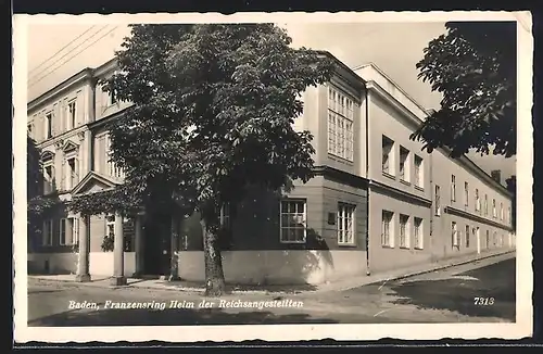 AK Baden, Franzensring Heim der Reichsangestellten