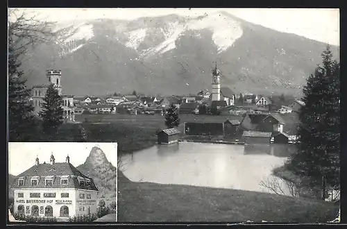 AK Oberammergau, Hotel und Gasthof Bayrischer Hof