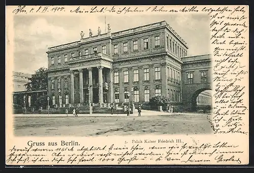 AK Berlin, Palais Kaiser Friedrich III.