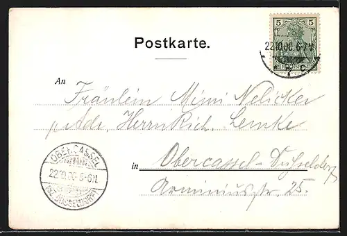 AK Berlin, Strassenbahnen in der Leipzigerstrasse