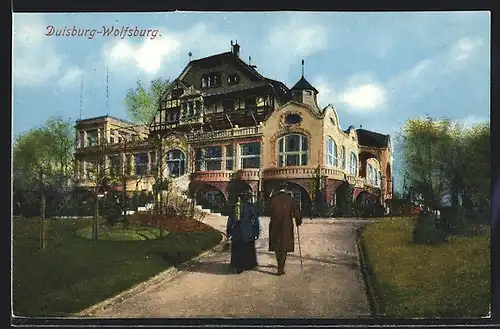 AK Duisburg, Gasthaus zur Wolfsburg