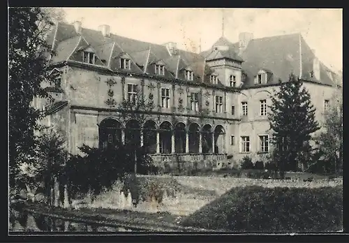 AK Rheydt, Blick auf das Schloss von Osten