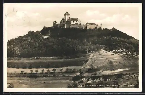 AK Holzhausen / Thüringen, Veste Wachsenburg