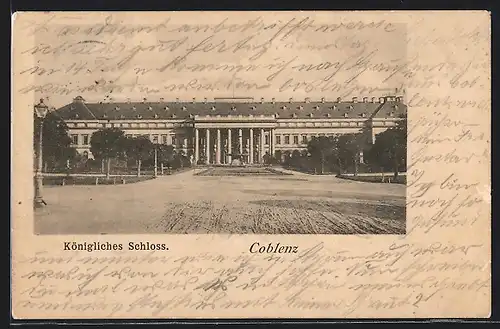 AK Coblenz, Königliches Schloss