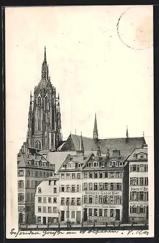 AK Alt-Frankfurt, Restaurant S. Lang Hamm und Dom