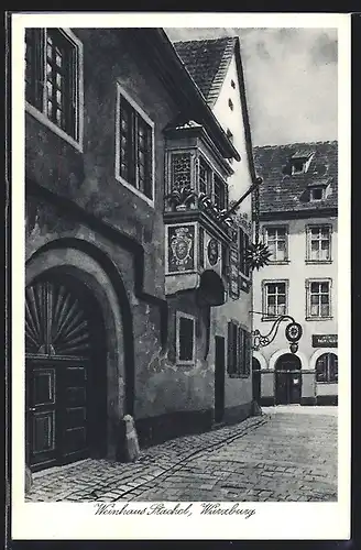 AK Würzburg, Gasthaus Weinhaus zum Stachel