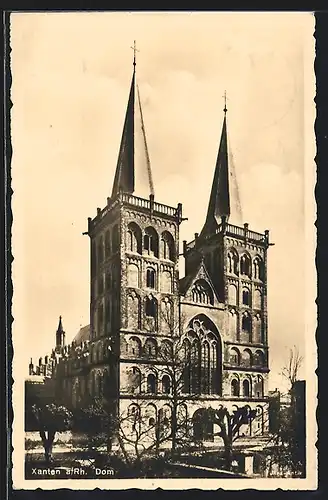 AK Xanten a. Rh., Dom im Sonnenschein