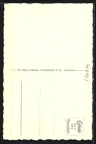 AK Zons a. Rh., Altes Wachttürmchen