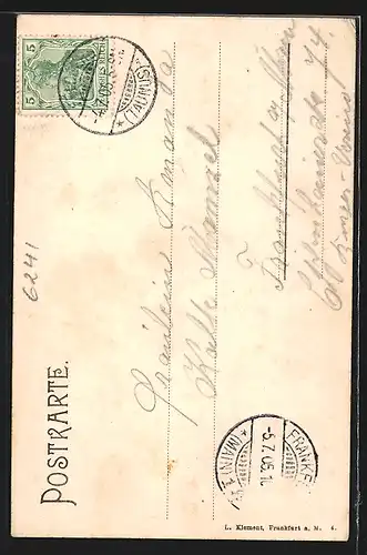 AK Feldberg i. T., Aussichtsturm und drei Gasthäuser