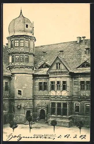 AK Bevern / Weser, Schlosshof