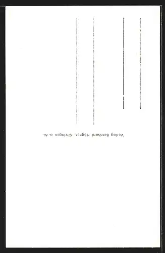 AK Kitzingen a. M., Partie am Rathausplatz